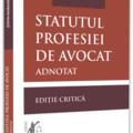 Copertă produs Statutul profesiei de avocat adnotat - gallery small 