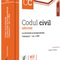 Copertă produs Codul civil adnotat cu doctrină și jurisprudență (Vol. 1 – art. 1-952) - gallery small 