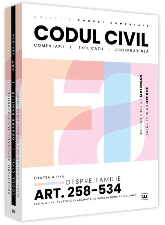 Copertă produs Codul civil. Cartea a II-a. Despre familie. Art. 258-534. Comentarii, explicații și jurisprudență - gallery big 1