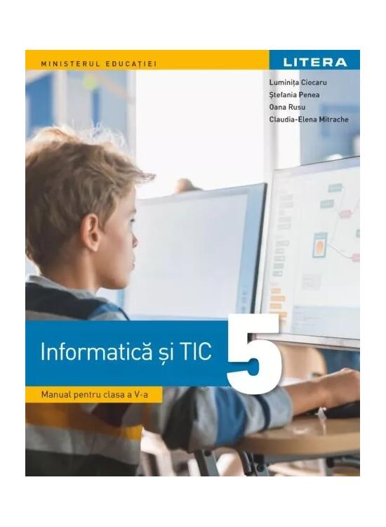 Copertă produs Manual. Informatică și TIC. Clasa a V-a - gallery big 1