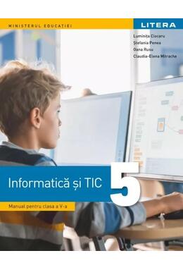 Copertă produs Manual. Informatică și TIC. Clasa a V-a