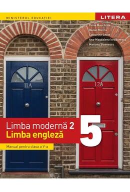 Copertă produs Manual. Limba modernă 2. Limba engleză. Clasa a V-a