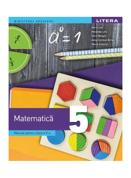 Copertă produs Manual. Matematică. Clasa a V-a - gallery big 1