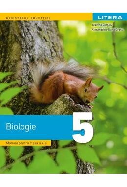 Copertă produs Manual. Biologie. Clasa a V-a