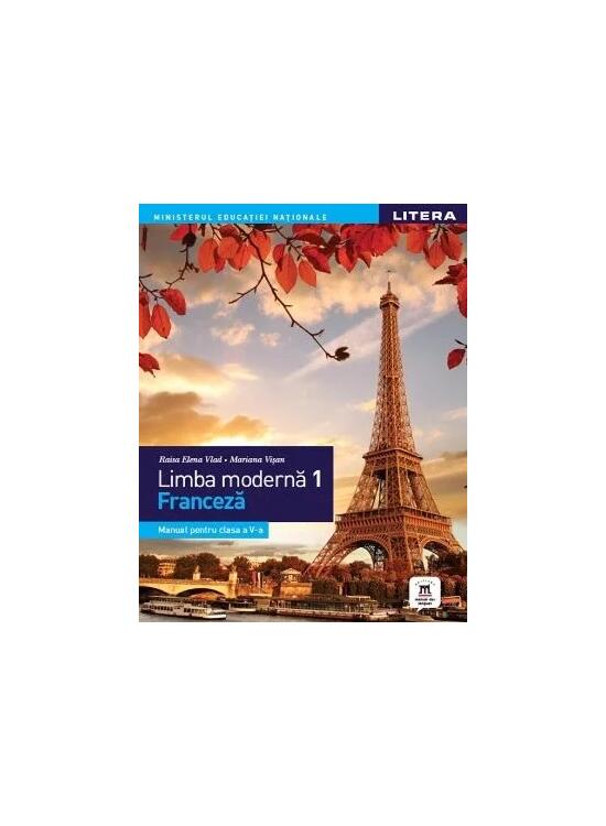 Copertă produs Manual. Limba modernă 1. Limba franceză. Clasa a V-a - gallery big 1