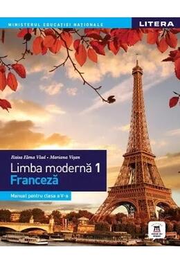 Copertă produs Manual. Limba modernă 1. Limba franceză. Clasa a V-a