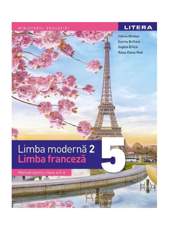 Copertă produs Manual. Limba moderna 2. Limba franceza. Clasa a V-a - gallery big 1