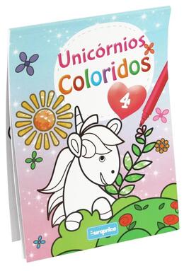 Copertă produs Carte de colorat Unicorni (Vol. 4)