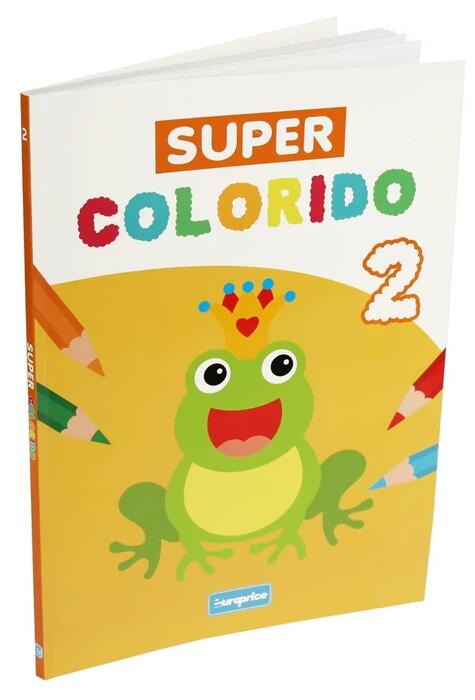 Copertă produs Carte de colorat Super Colorido (Vol. 2)