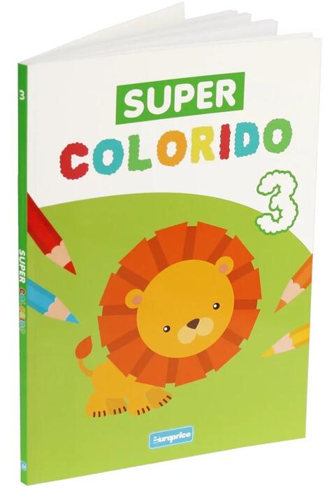 Copertă produs Carte de colorat Super Colorido (Vol. 3)
