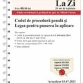 Copertă produs Codul de procedură penală şi Legea pentru punerea &icirc;n aplicare. Cod 778. Actualizat la 15.07.2023 - gallery small 