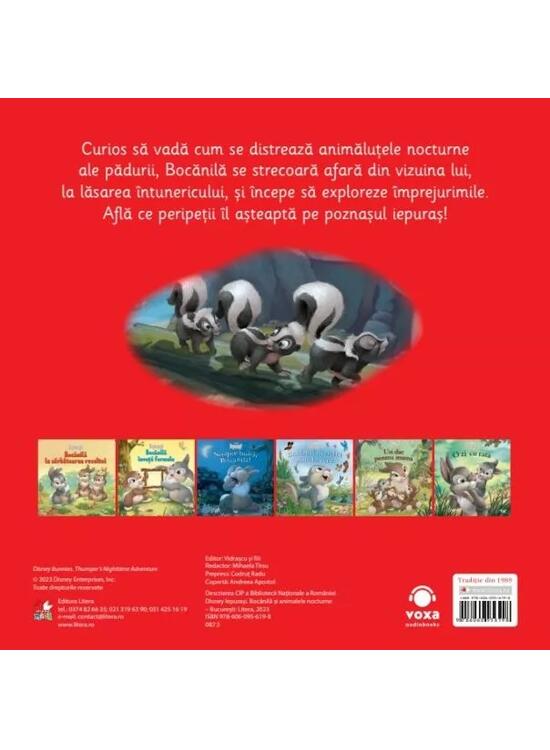 Copertă produs Disney Iepurași. Bocănilă și animalele nocturne - gallery big 2