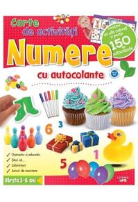 Copertă produs Numere. Carte de activităţi cu autocolante (3-6 ani)