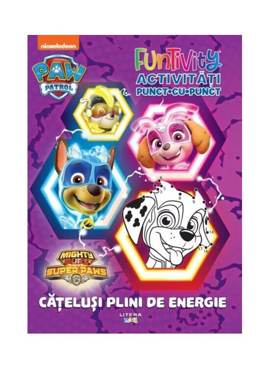 Copertă produs Patrula Cățelușilor. Funtivity. Activități punct-cu-punct. Cățeluși plini de energie - gallery big 1