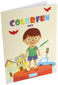 Copertă produs Carte de colorat Colorfun (City)