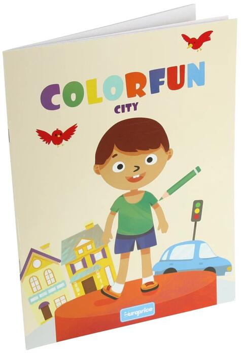 Copertă produs Carte de colorat Colorfun (City)