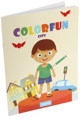 Copertă produs Carte de colorat Colorfun (City)