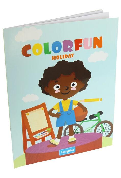 Copertă produs Carte de colorat Colorfun (Holiday)