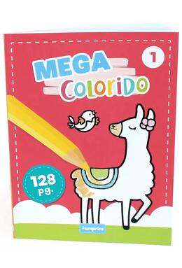 Copertă produs Carte de colorat Mega Colorido (Vol. 1)