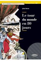 Copertă produs Le tour du monde en 80 jours + CD Audio (Niveau Trois B1)