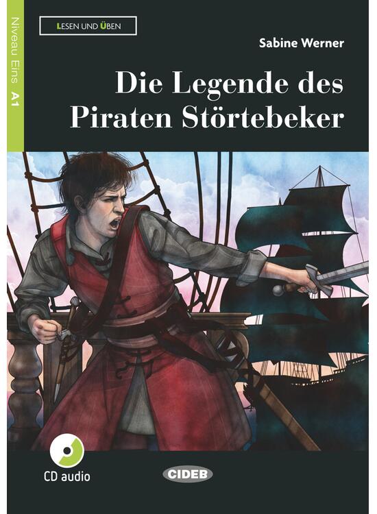 Copertă produs Die Legende des Piraten St&ouml;rtebeker + CD (A1) - gallery big 1