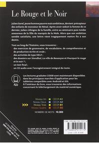 Copertă produs Le Rouge et le Noir + CD + App (Niveau Trois B1)
