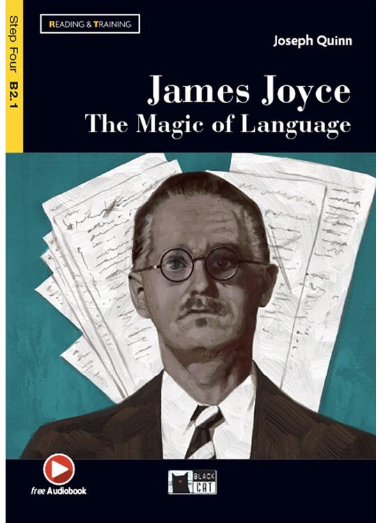Copertă produs James Joyce. The Magic of Language + Online Audio + App (Step Four B2.1) - gallery big 1