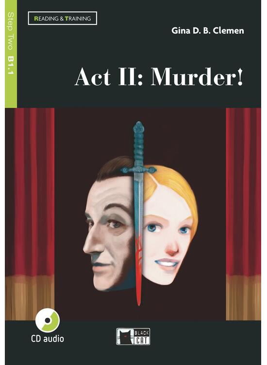 Copertă produs Act II: Murder! + CD + App (Step Two B1.1) - gallery big 1