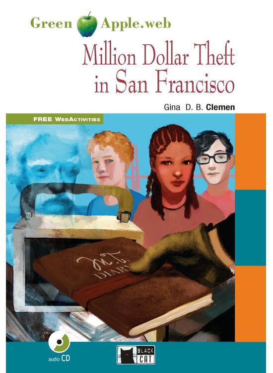 Copertă produs Million Dollar Theft in San Francisco + Audio CD + App (A2/B1) - gallery big 1