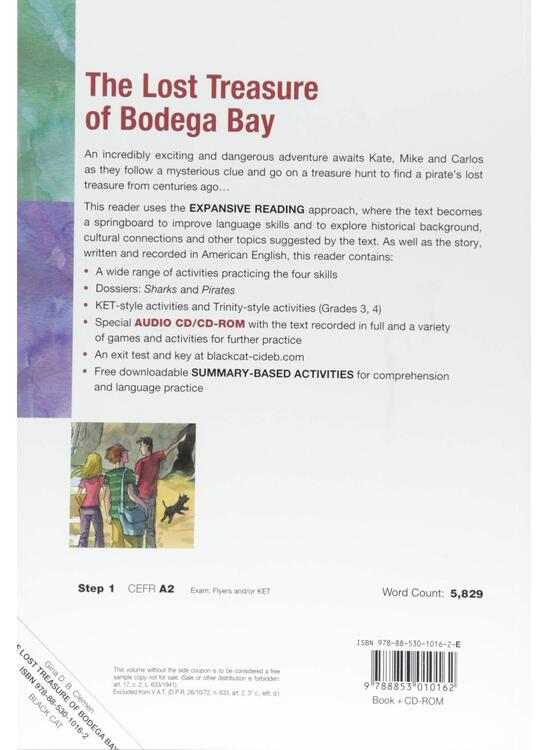Copertă produs The Lost Treasure of Bodega Bay + Audio CD/CD-ROM (A2) - gallery big 2