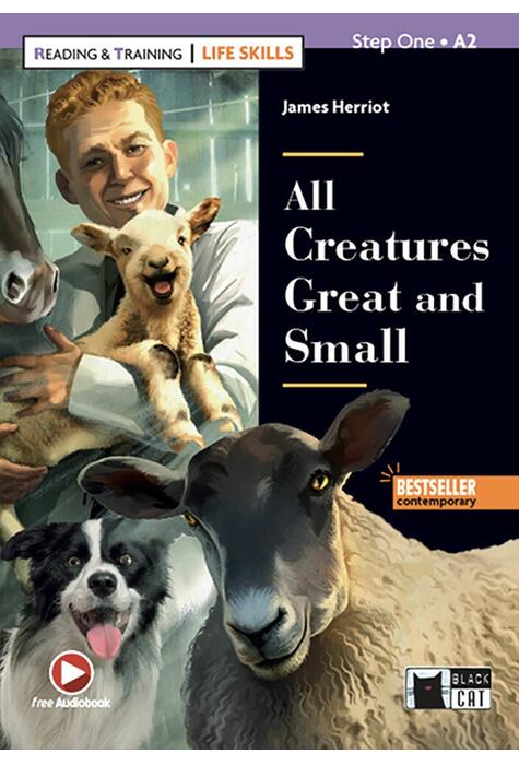 Copertă produs All Creatures Great and Small + Online Audio (Step One A2)
