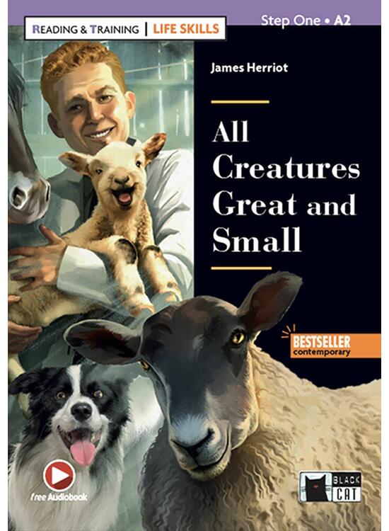 Copertă produs All Creatures Great and Small + Online Audio (Step One A2) - gallery big 1