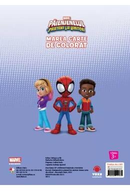 Copertă produs Marvel. Păienjenelul și prietenii lui uimitori