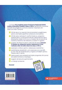 Copertă produs Ne pregătim pentru Evaluarea Naţională 2024. Limba şi literatura română. Clasa a VIII-a