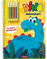 Copertă produs Dino multicolori cu multe abțibilduri - thumb 1