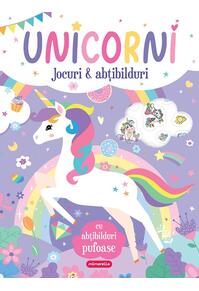 Copertă produs Unicorni. Jocuri și abțibilduri