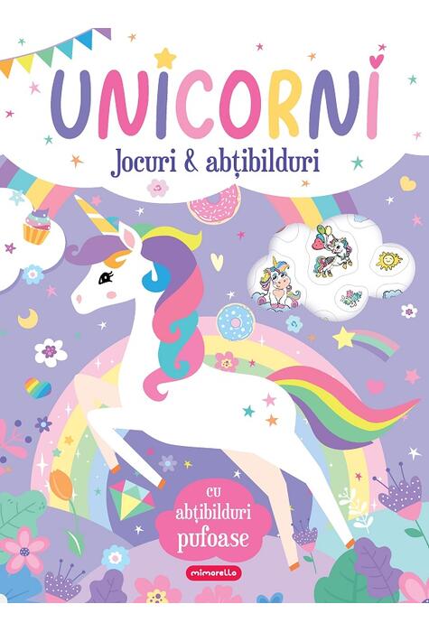 Copertă produs Unicorni. Jocuri și abțibilduri