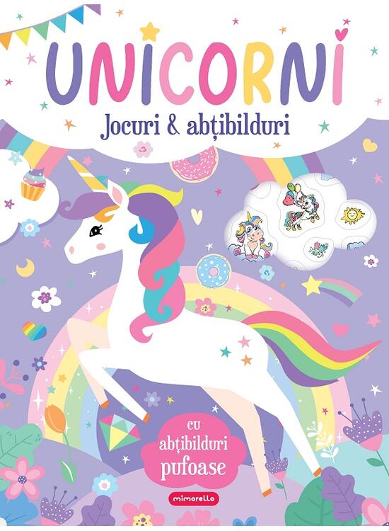 Copertă produs Unicorni. Jocuri și abțibilduri - gallery big 1