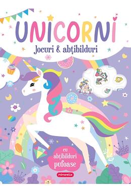 Copertă produs Unicorni. Jocuri și abțibilduri