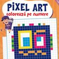 Copertă produs Pixel Art. Colorează pe numere 5 ani + - gallery small 