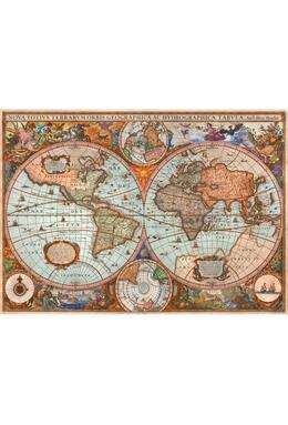 Copertă produs Puzzle Schmidt: Hartă antică, 3000 piese