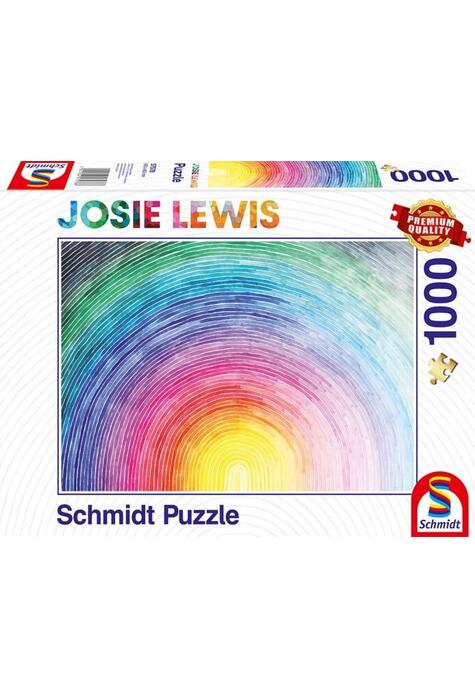 Copertă produs Puzzle 1000 piese Schmidt: Josie Lewis - Curcubeul &icirc;n creștere
