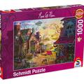Copertă produs Puzzle 1000 piese Schmidt: Rose Cat Khan - Dragon Mail - gallery small 