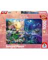 Copertă produs Puzzle Schmidt: Rose Cat Khan - Competiție nocturnă de dragoni, 1000 piese - thumb 1
