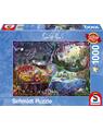 Copertă produs Puzzle Schmidt: Rose 1000 piese Cat Khan - Poarta celor patru regate - thumb 1