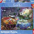 Copertă produs Puzzle Schmidt: Rose 1000 piese Cat Khan - Poarta celor patru regate - gallery small 