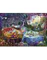 Copertă produs Puzzle Schmidt: Rose 1000 piese Cat Khan - Poarta celor patru regate - thumb 2