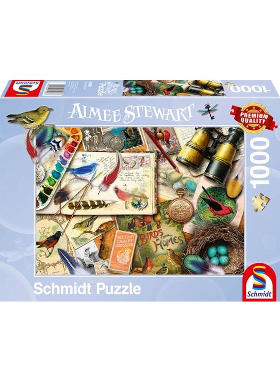 Copertă produs Puzzle 1000 piese Schmidt: Aimee Stewart - Observarea păsărilor - gallery big 1
