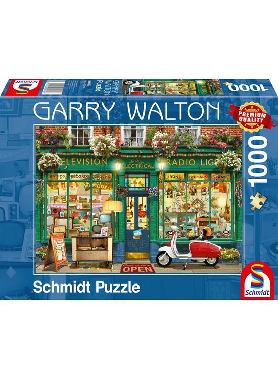 Copertă produs Puzzle 1000 piese Schmidt: Garry Walton - Magazin de electronice - gallery big 1