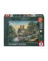 Copertă produs Puzzle 1000 piese Schmidt: Thomas Kinkade - Capelă din lemn de salcie - thumb 1